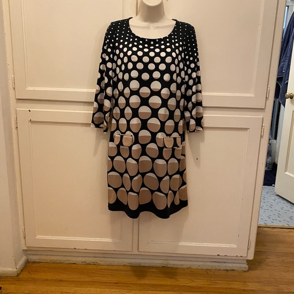 JB by Julie Brown Polka Dot Dress, Large - Picture 2 of 5